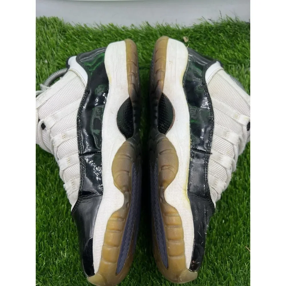 Air Jordan AJ11 Retro Low Concord White Black‎ Sneakers 528896-153 GS Size 7Y